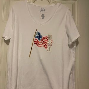 NWT Patriotic Tee - great for all summer!